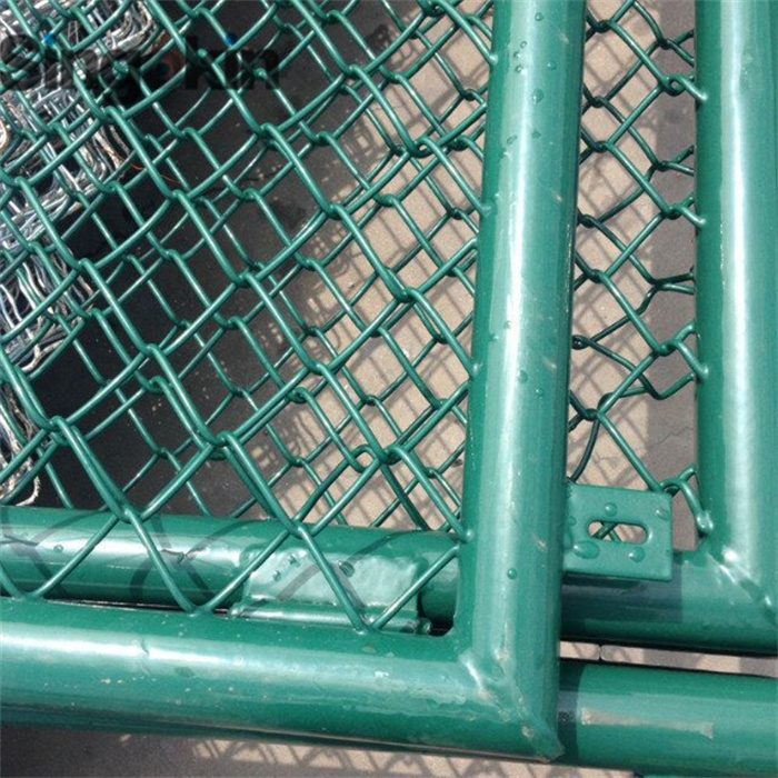 PVC Coated Green Chain Link Fence
